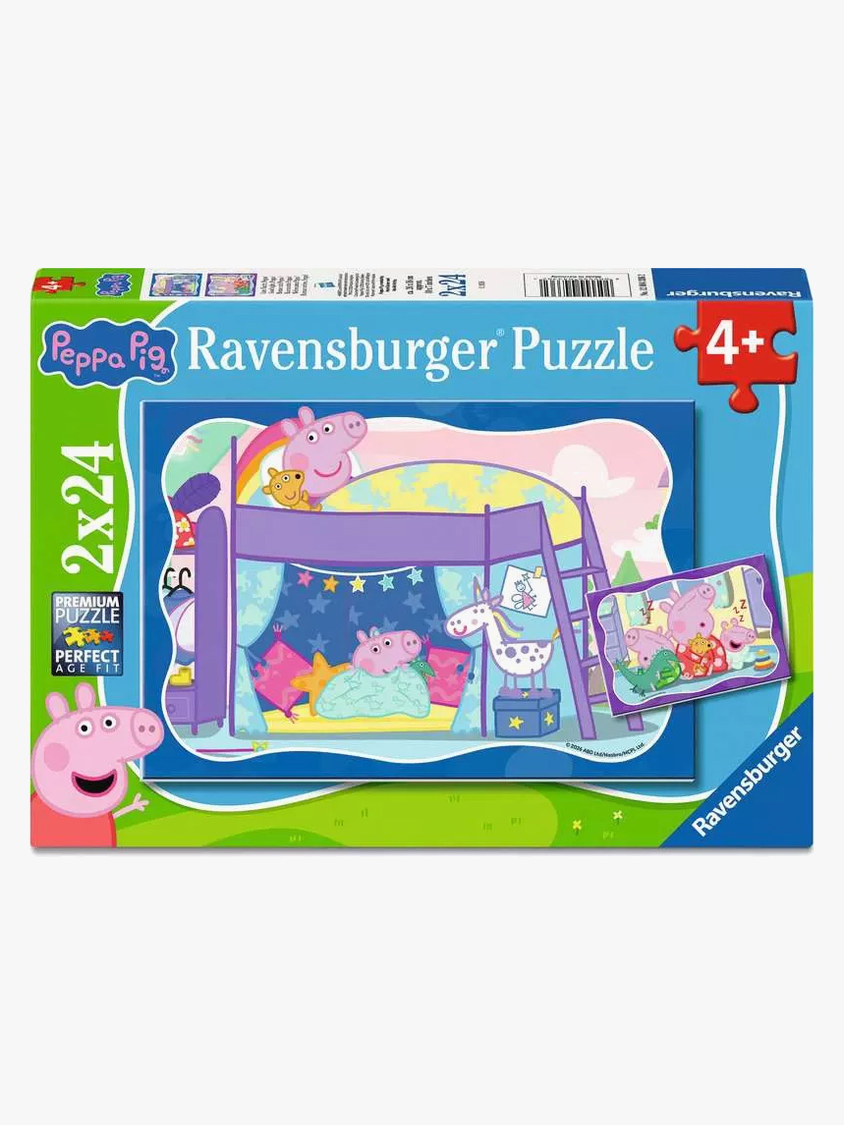 Ravensburger Peppa Wutz Puzzle Good night, Peppa! 2x24 Teile