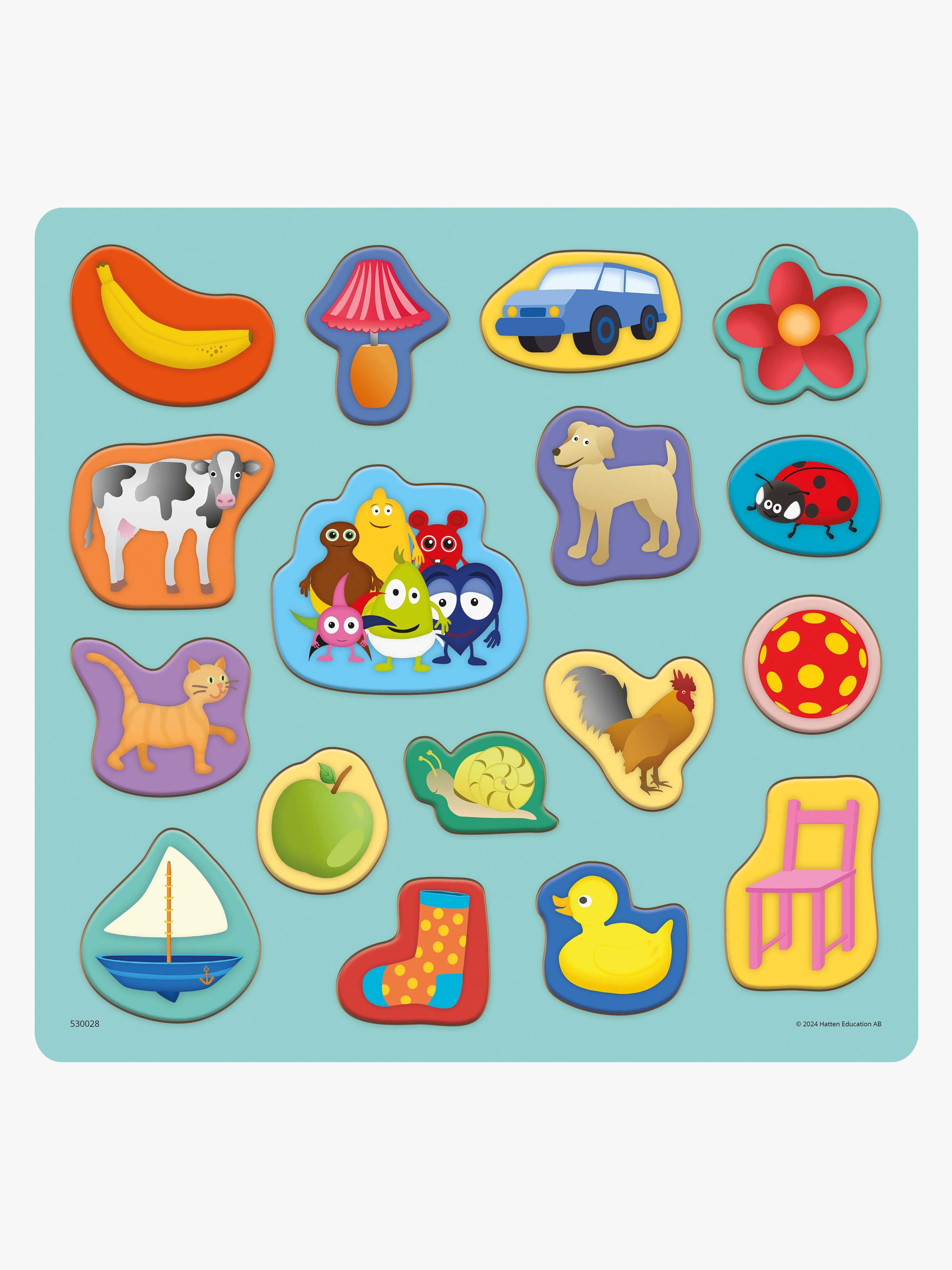 Kärnan Babblarna Puzzle 17 Teile
