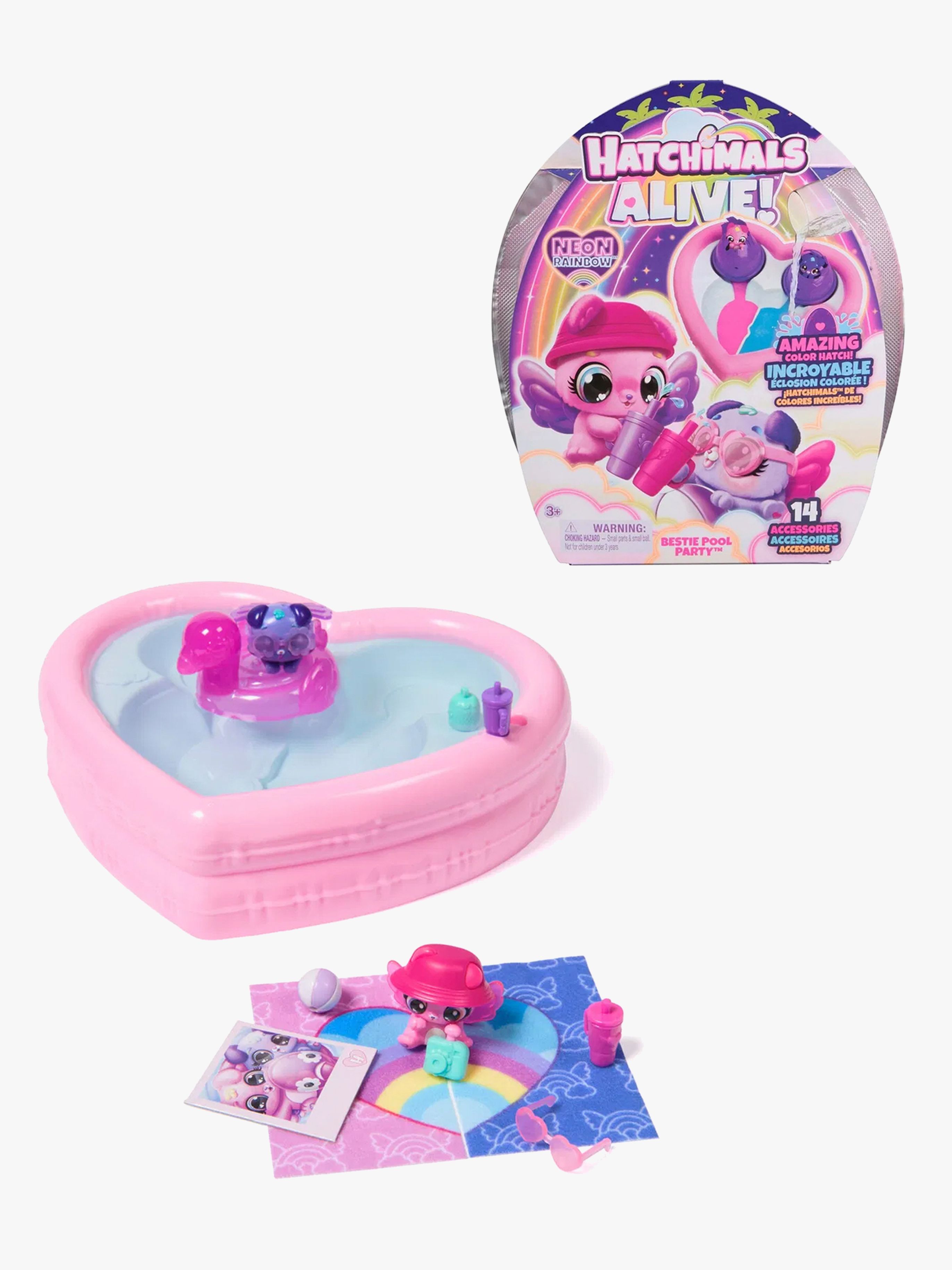 Hatchimals Alive Bestie Pool Party Spielset