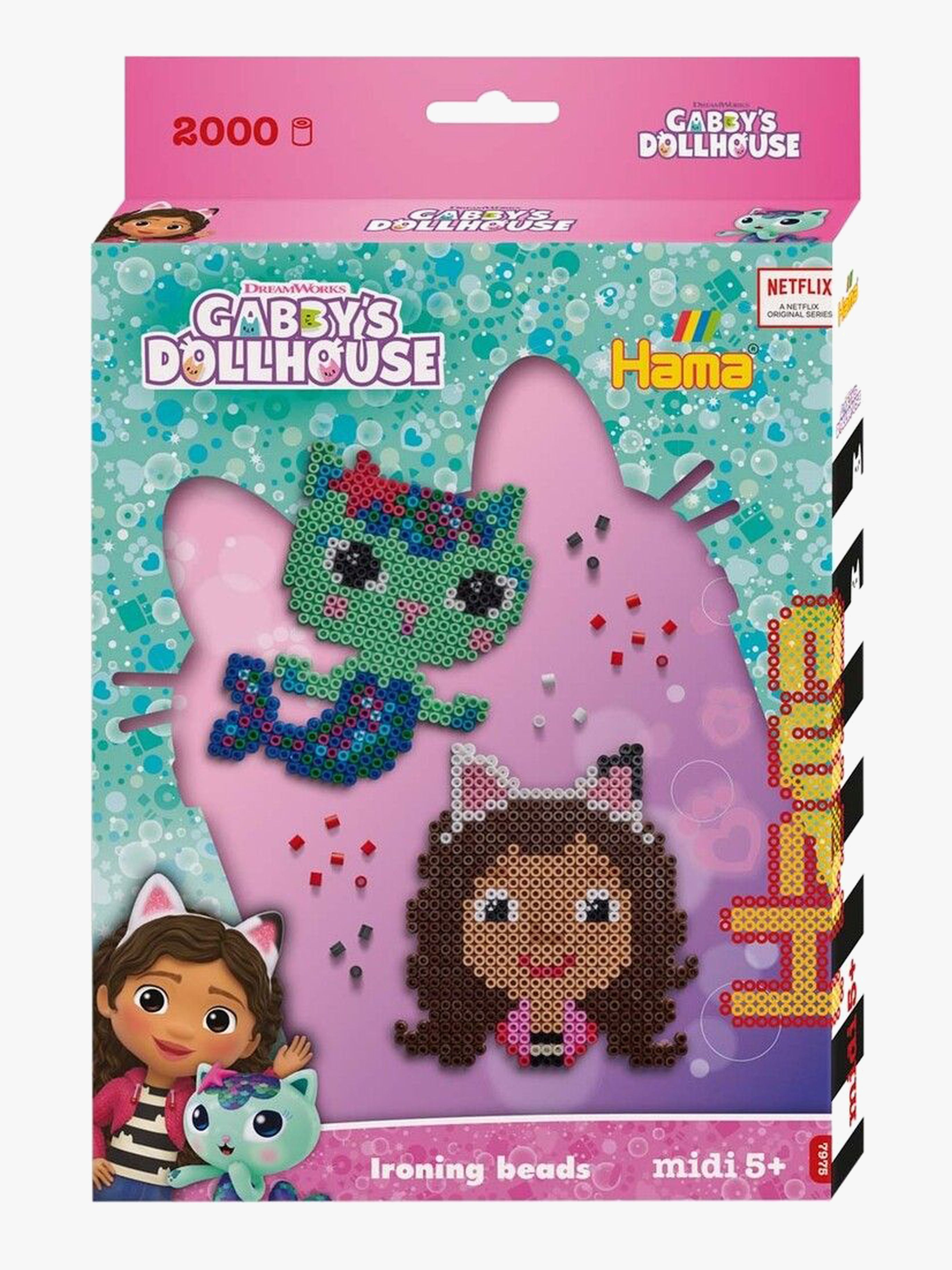 Hama Midi Gabby's Dollhouse Perlenset 2000 Teile