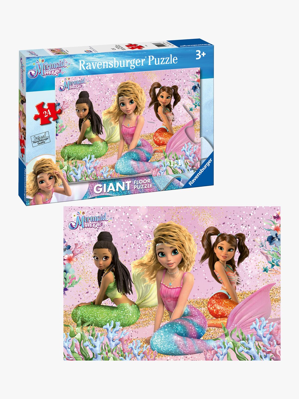 Ravensburger Mermaid Magic Bodenpuzzle 24 Teile