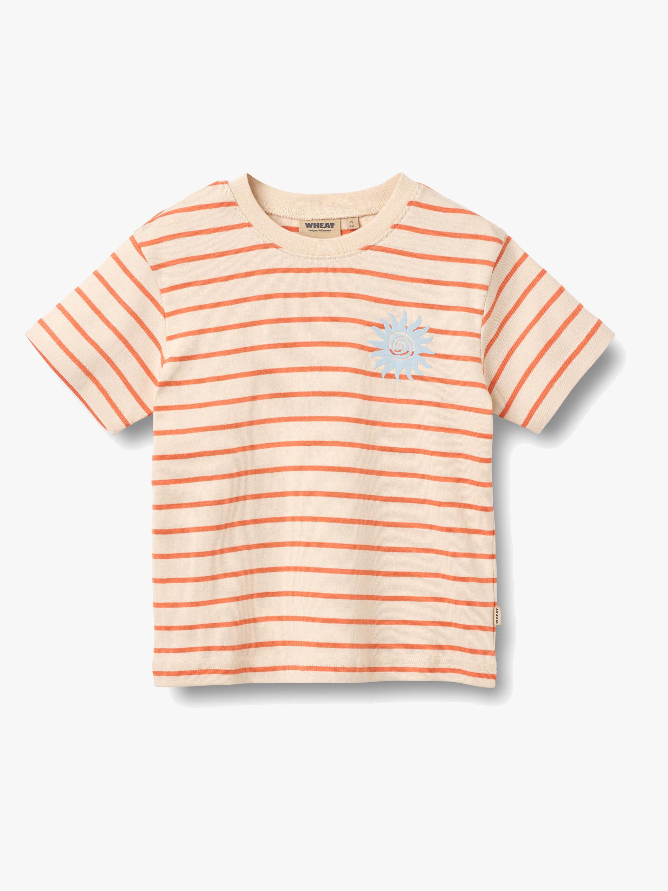 Jay T-Shirt, Orange Stripe, 110