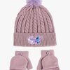 Disney Lilo & Stitch Mütze und Handschuhe, Rosa