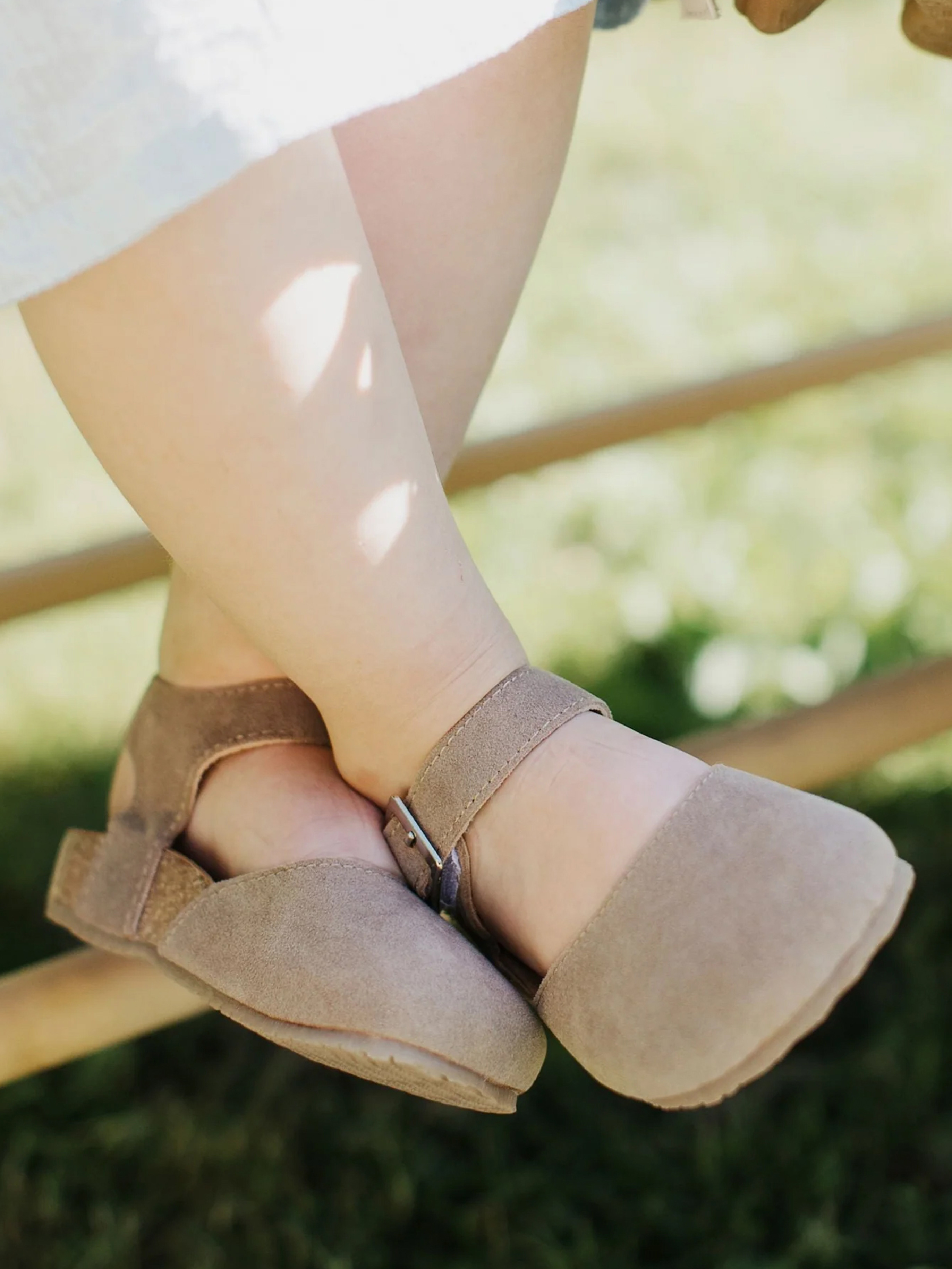 Astrid Kinder Sandalen, Beige, 27-28