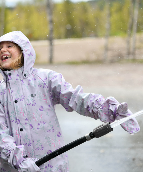 Lindberg Vattholma Regenfäustlinge, Lavender/Pink