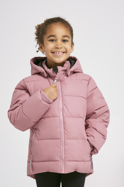 Nordbjørn Star Reflektierende Winterjacke, Dusty Pink