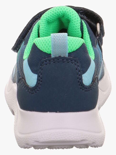 Superfit Rush WP Sneaker, Blau/Hellgrün