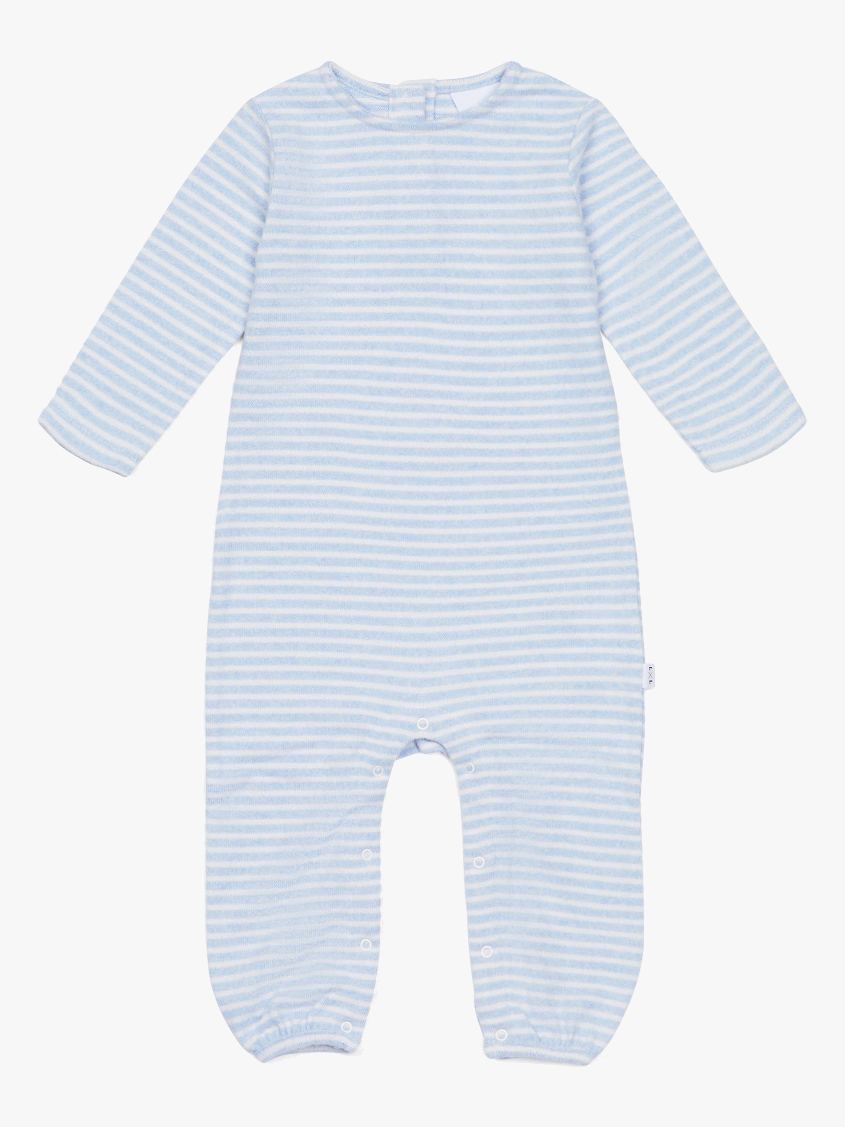 Luca & Lola Natale Body, Blue Stripes 80