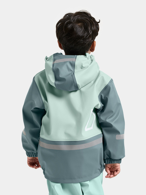 Didriksons Boardman Gefüttertes Regenset, Ocean Mint