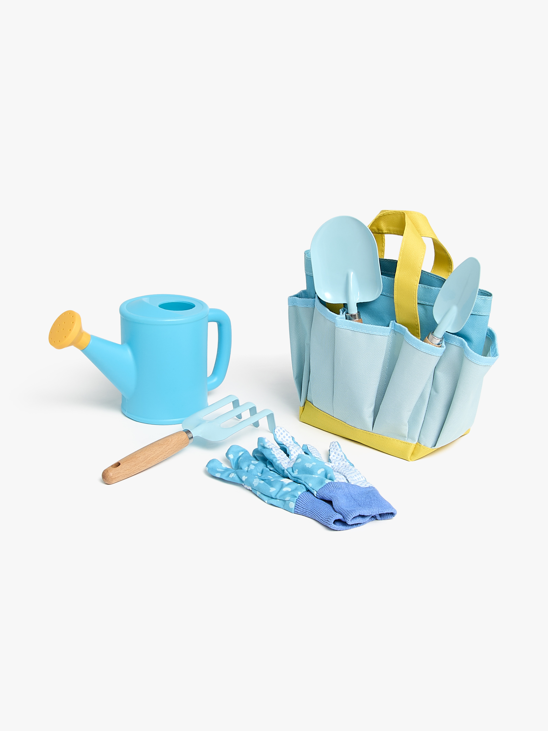 Gartenset 6er-Pack, Blau
