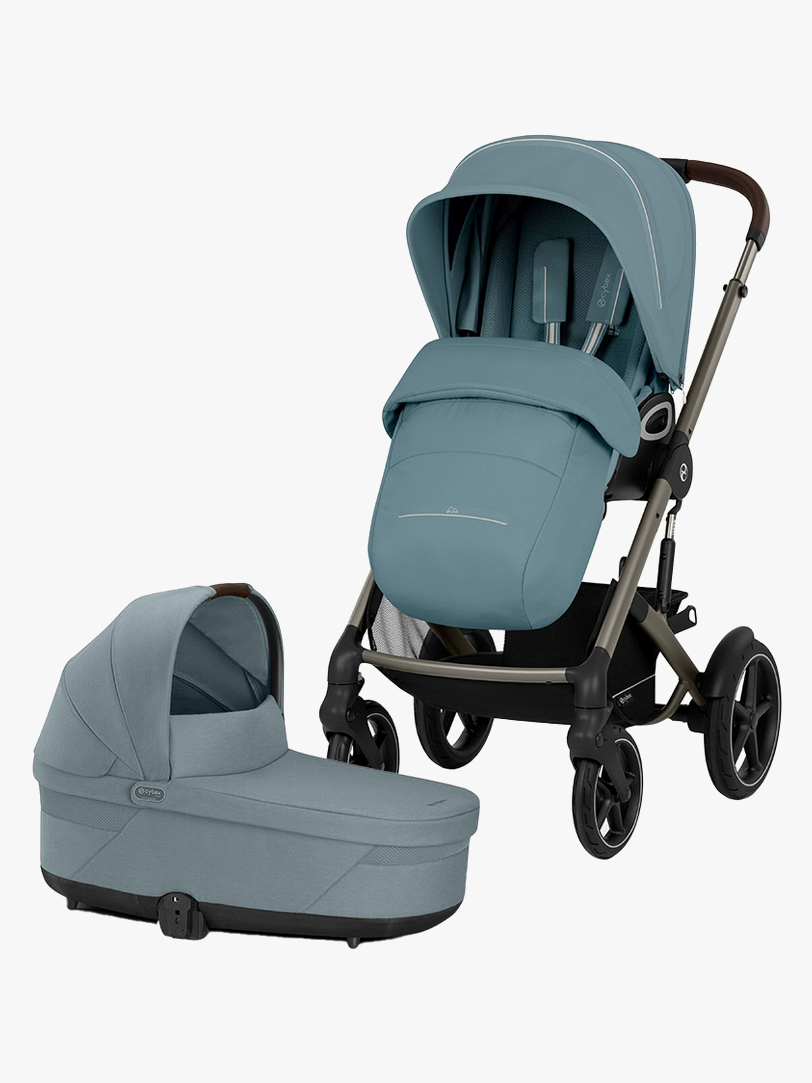 Cybex Talos S Lux Kombikinderwagen, Stormy Blue