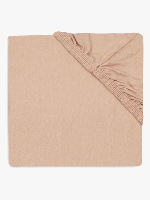 Jollein Spannbettlaken 60x120 2er-Pack, Blush/Wild Rose