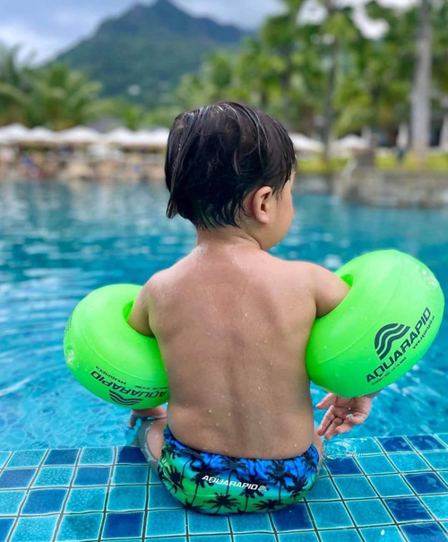 Aquarapid Aquaring Schwimmflügel, Grün