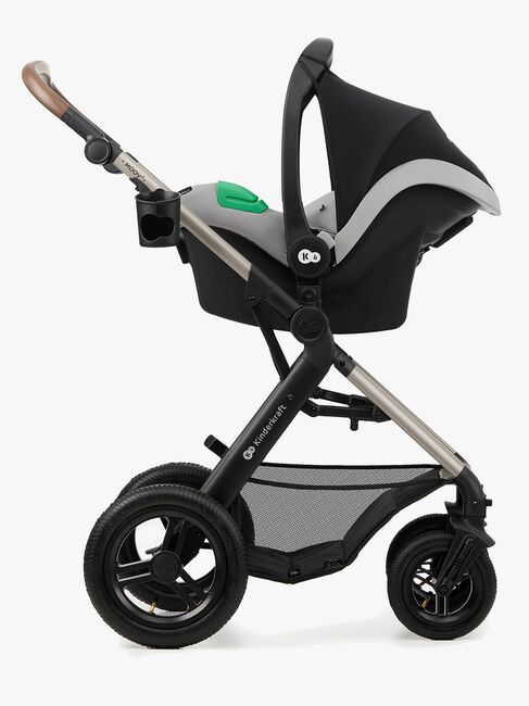 Kinderkraft MOOV 2 Air 3-in-1 Kombikinderwagen, Moonlight Grey