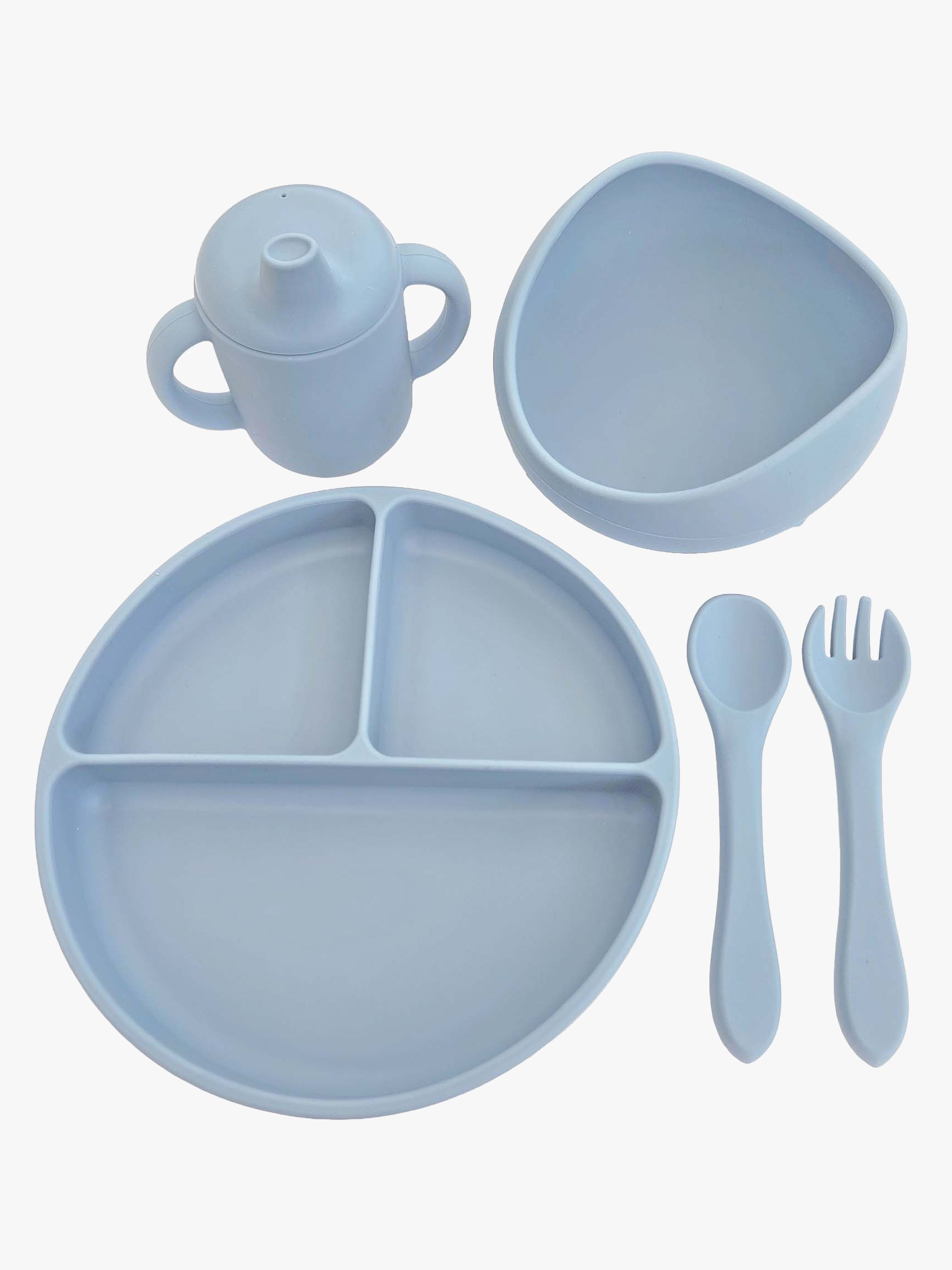 Geschirrset 5 Teile, Cloud Blue