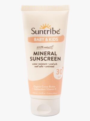 Suntribe Baby & Kids Natural Mineral Sonnencreme LSF 30, 100 ml