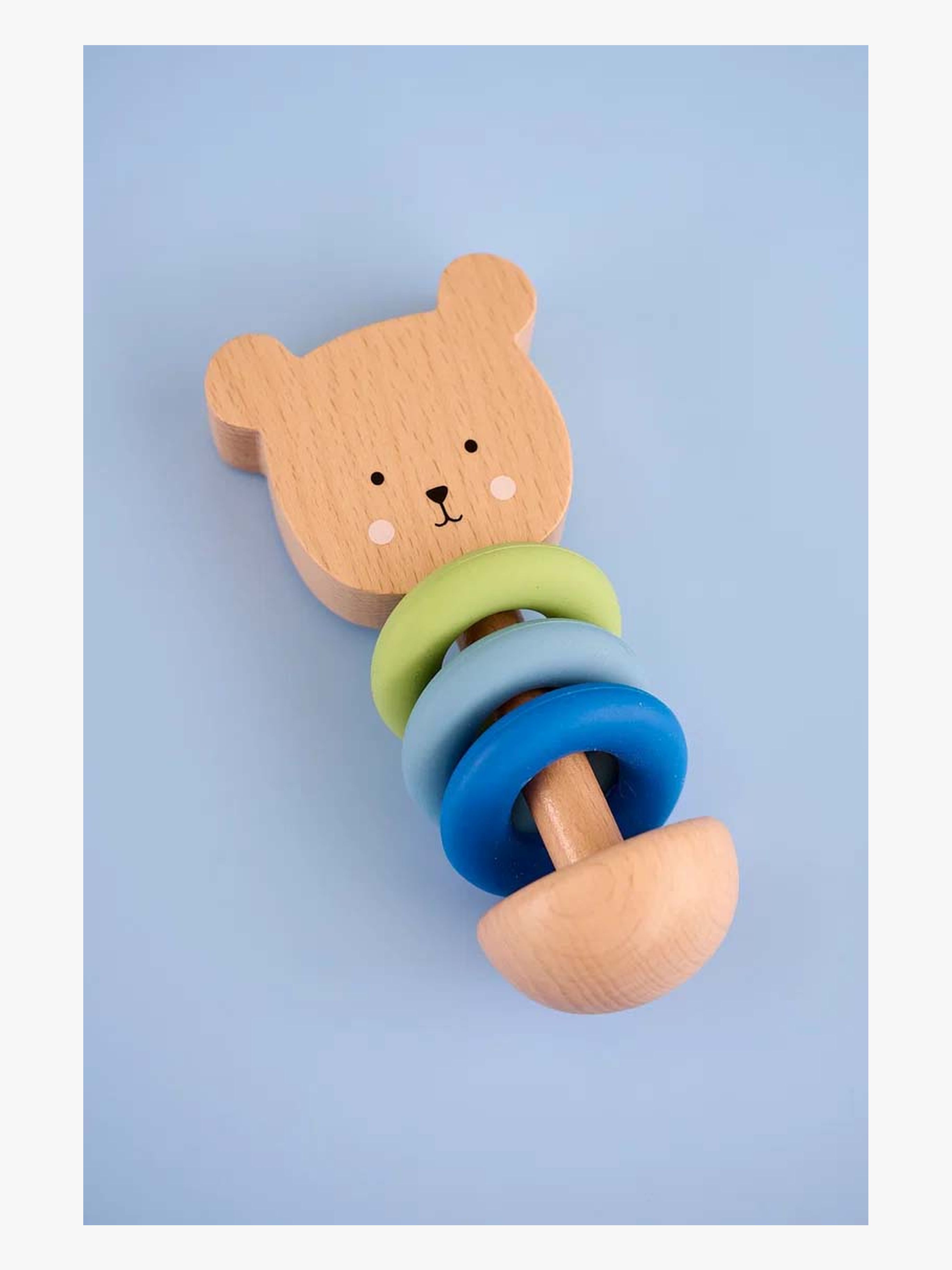 Jabadabado Rassel Teddy Silikon, Babyspielzeug