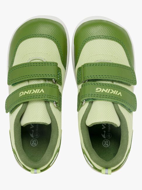 Viking Alv Paw 2V Barefoot Sneaker, Light Green/Green