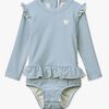 LIEWOOD Sille Badeanzug Baby, Riverside/Creme de la Creme