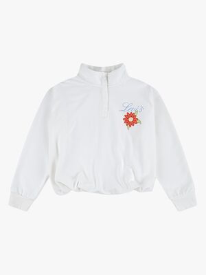 Levi's LVG Bubble Hem LS Knit Shirt, Bright White