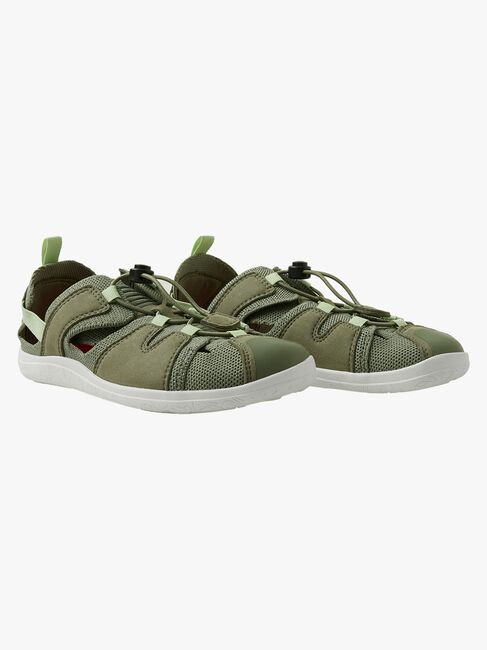 Reima Valoa Barefoot Sandalen, Greyish Green