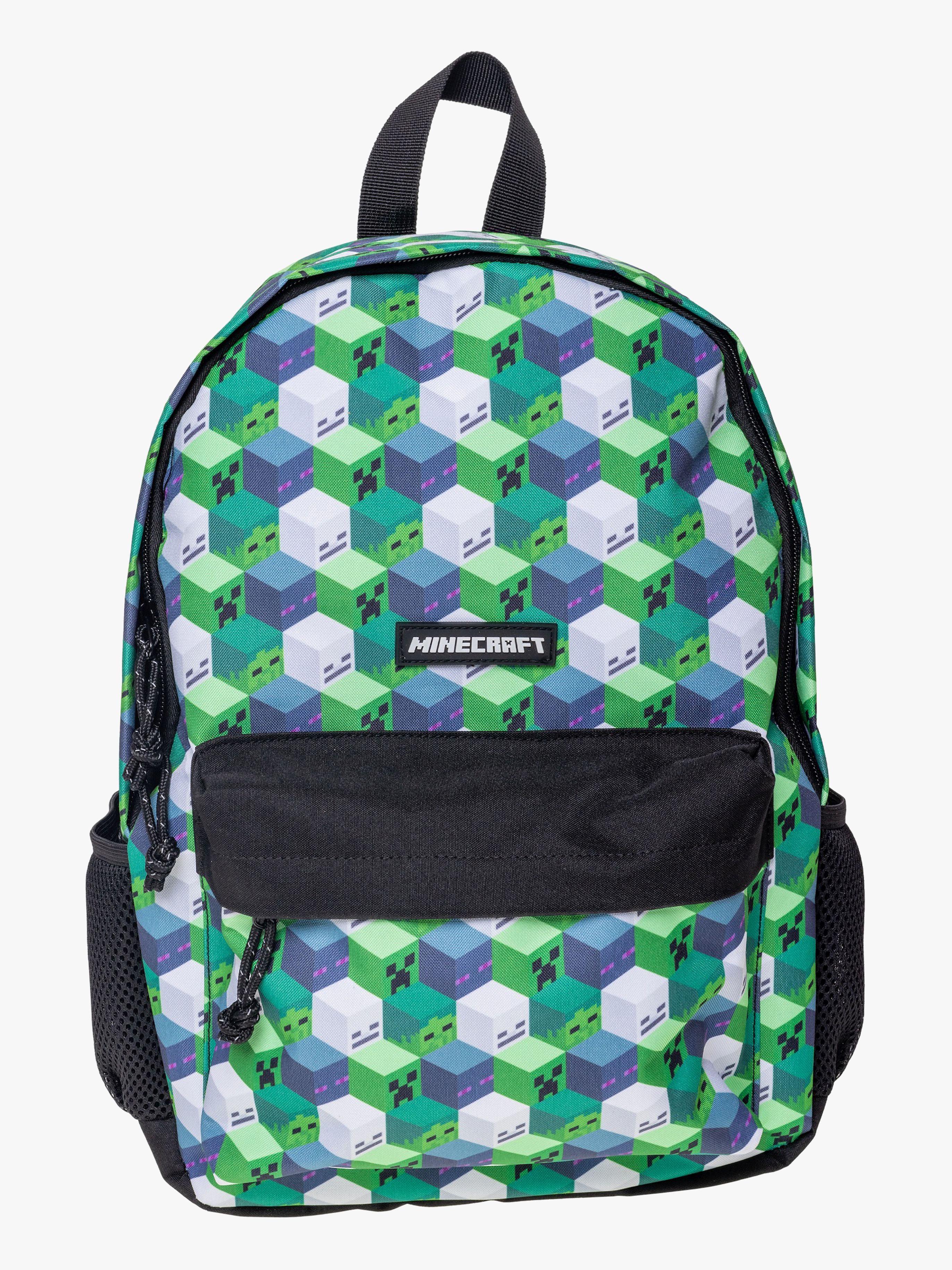 Kinder Rucksack 13L, Grün / Schwarz