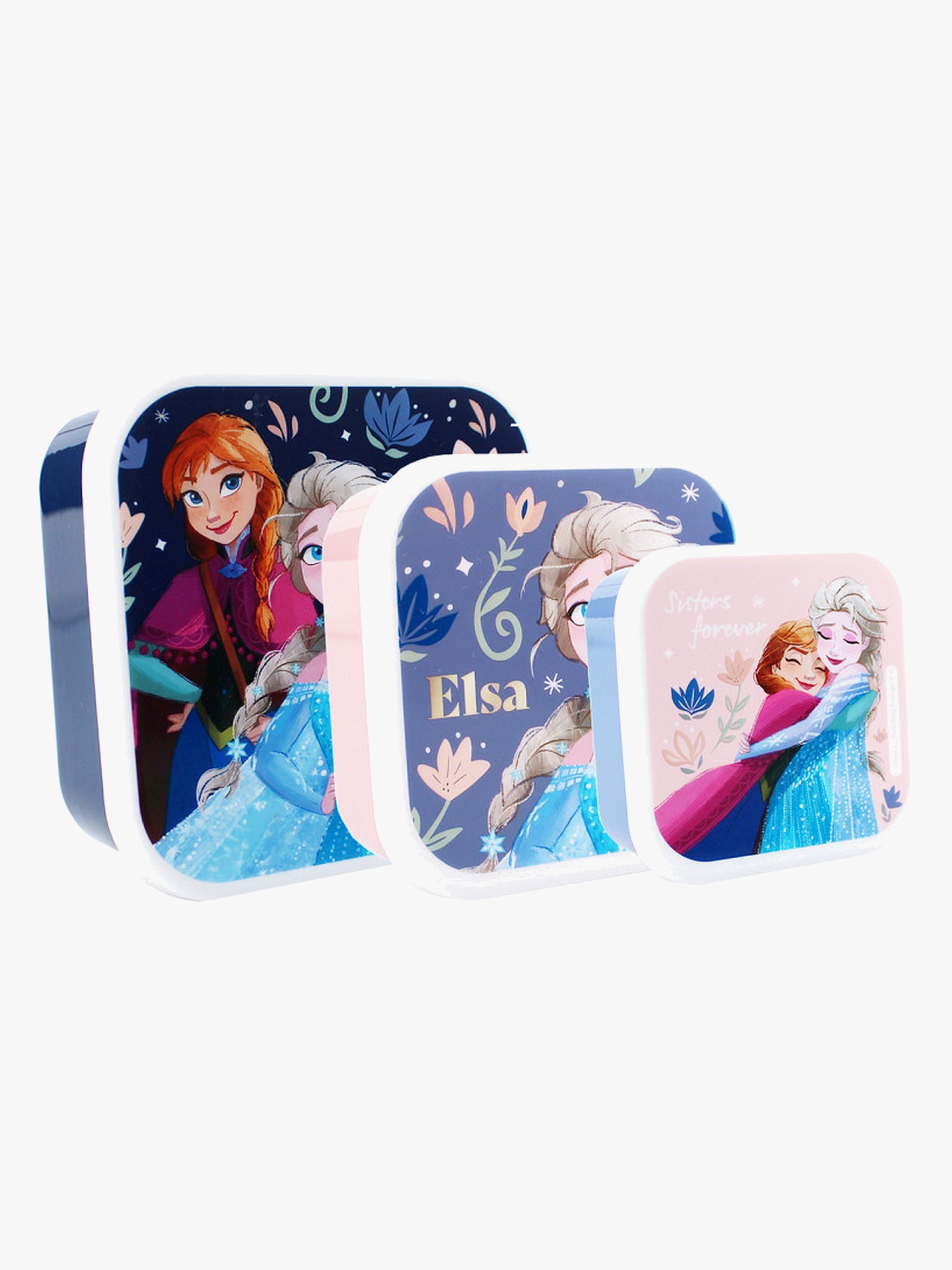 Disney Die Eiskönigin 3 in 1 Snackbox Fresh Bites, Blau