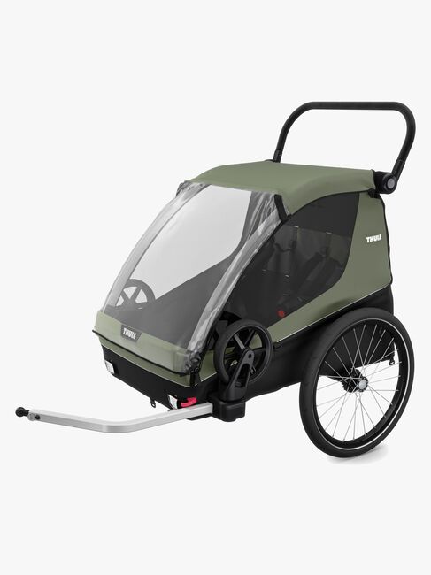Thule Courier Fahrradanhänger, Vintage Green