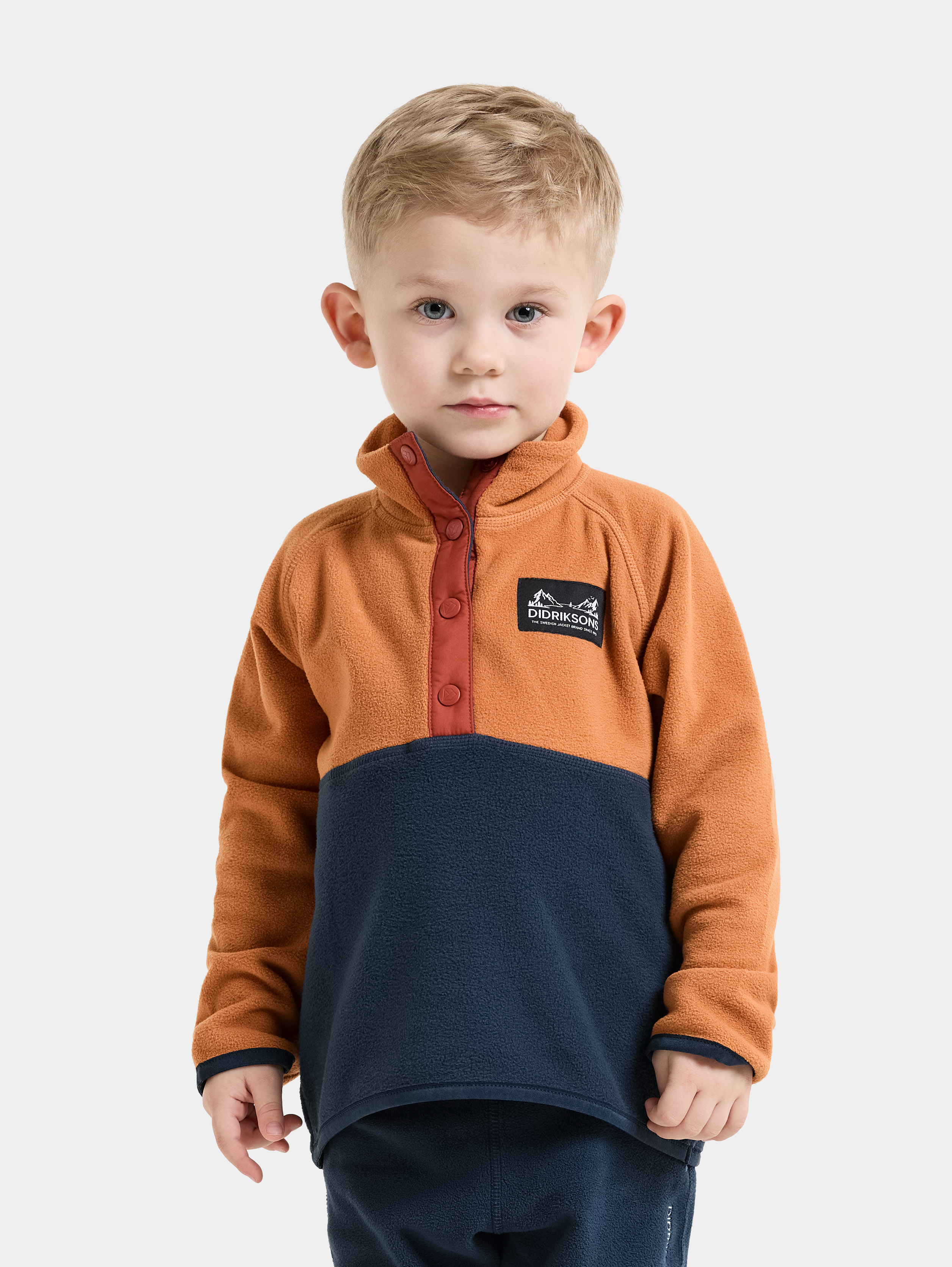 Didriksons Monte Fleece-Pullover, Almond Tree, 120
