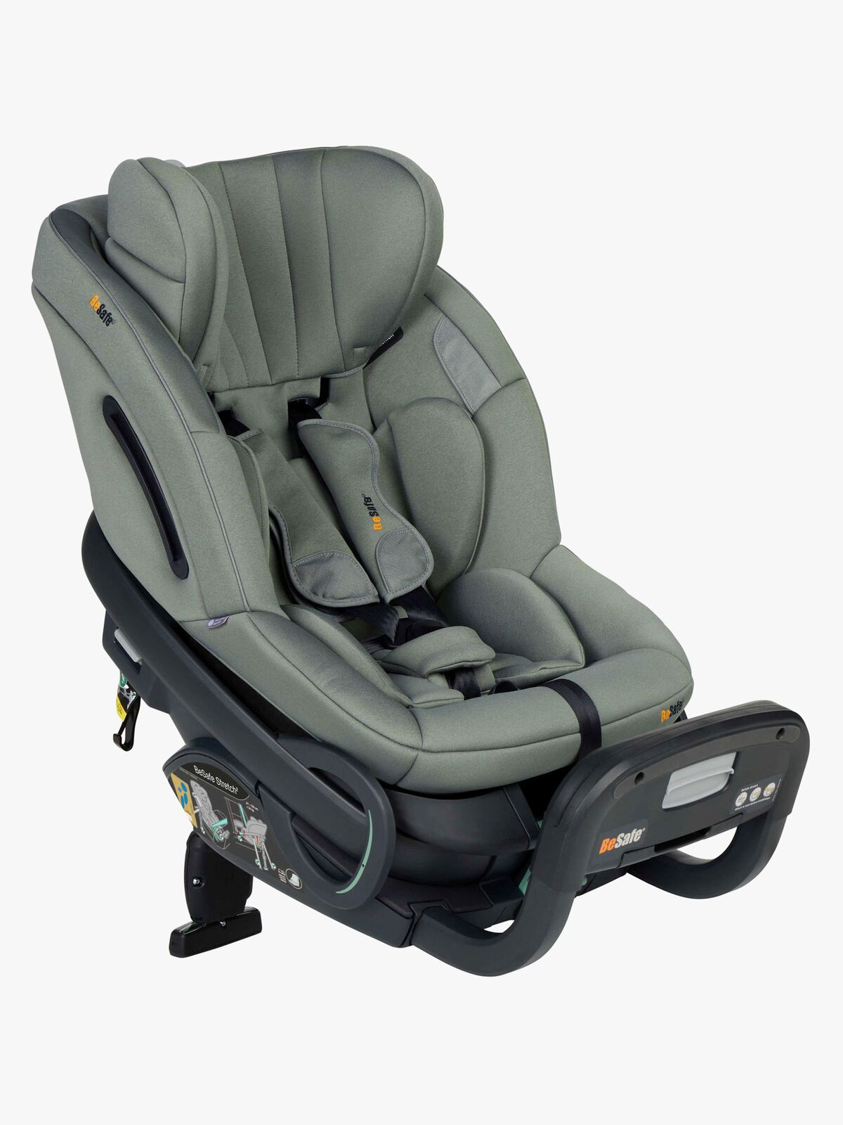 BeSafe Stretch² Kindersitz, Meadow Green Soft Breeze