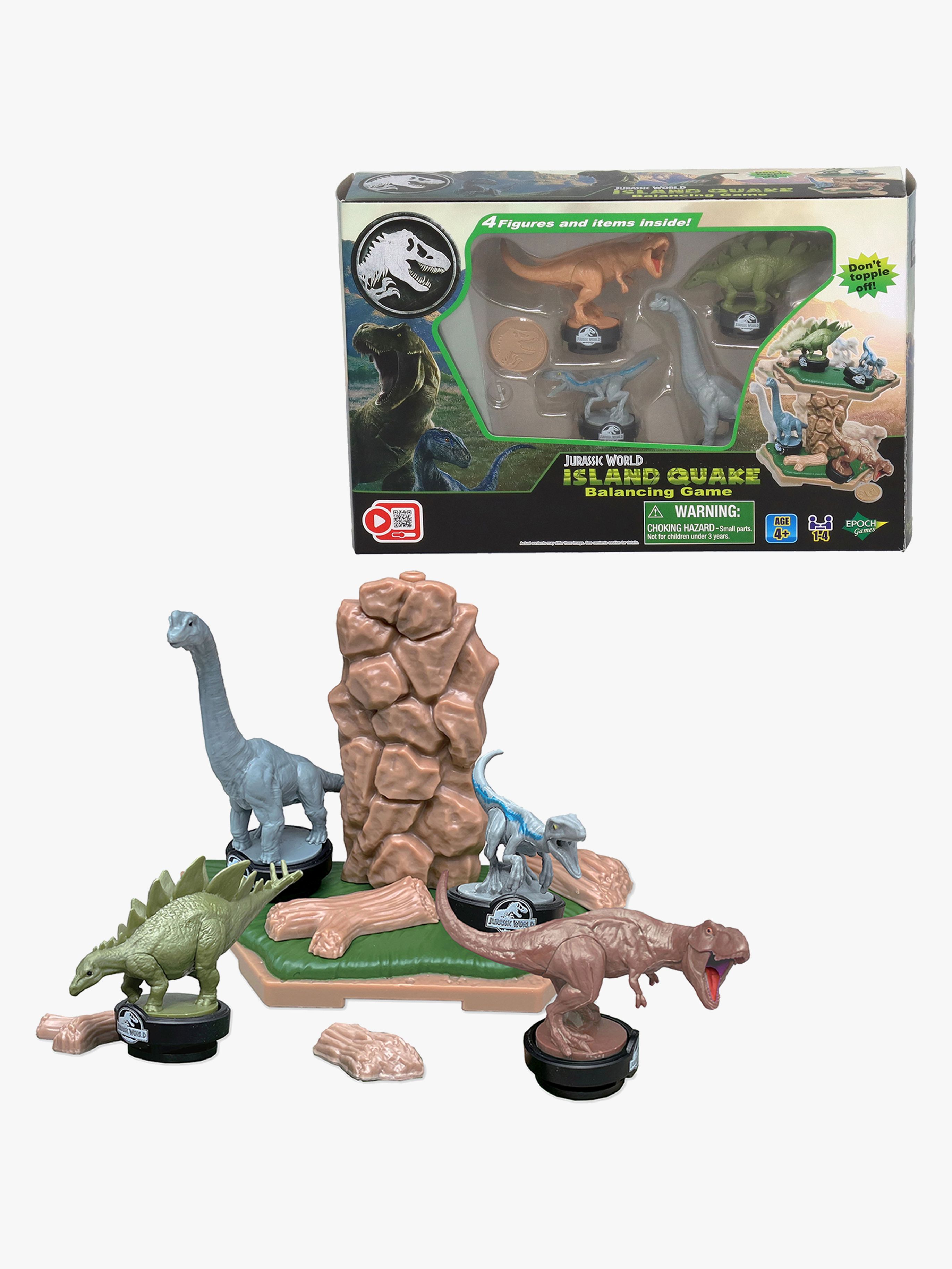 EPOCH Games Jurassic World Island Quake - Balancing Game Spiel