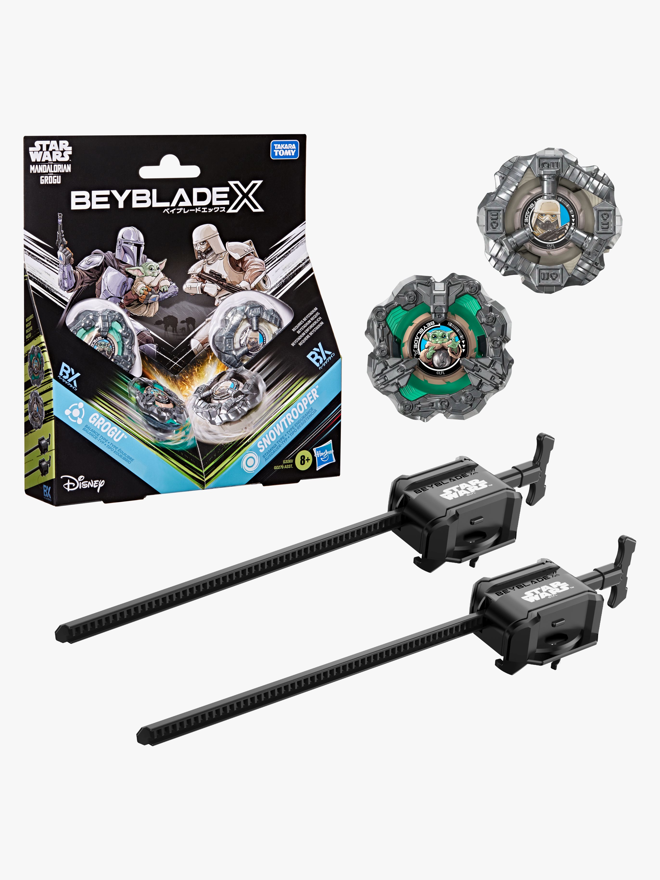 Beyblade X Star Wars Grogu vs Snowtrooper Kreisel 2er-Pack