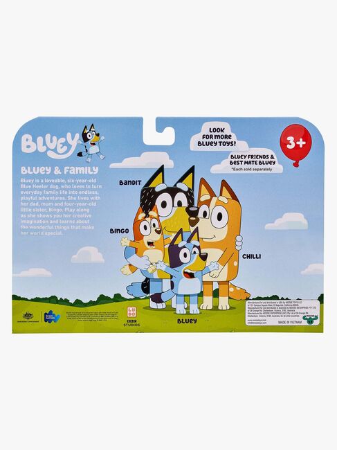 Bluey & Family Figuren 4er-Pack