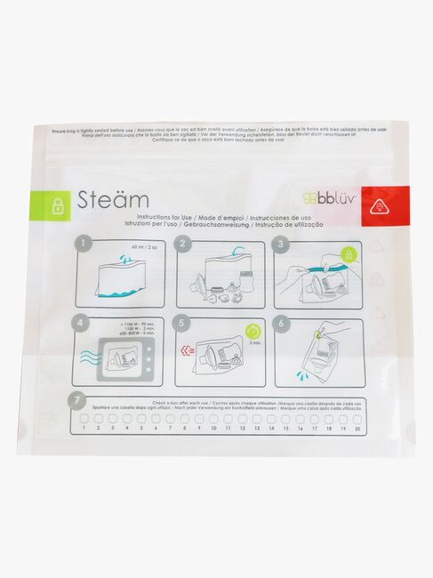 bblüv Sterilisierungsbeutel Wiederverwendbar