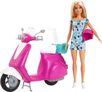 Barbie Puppe & Roller