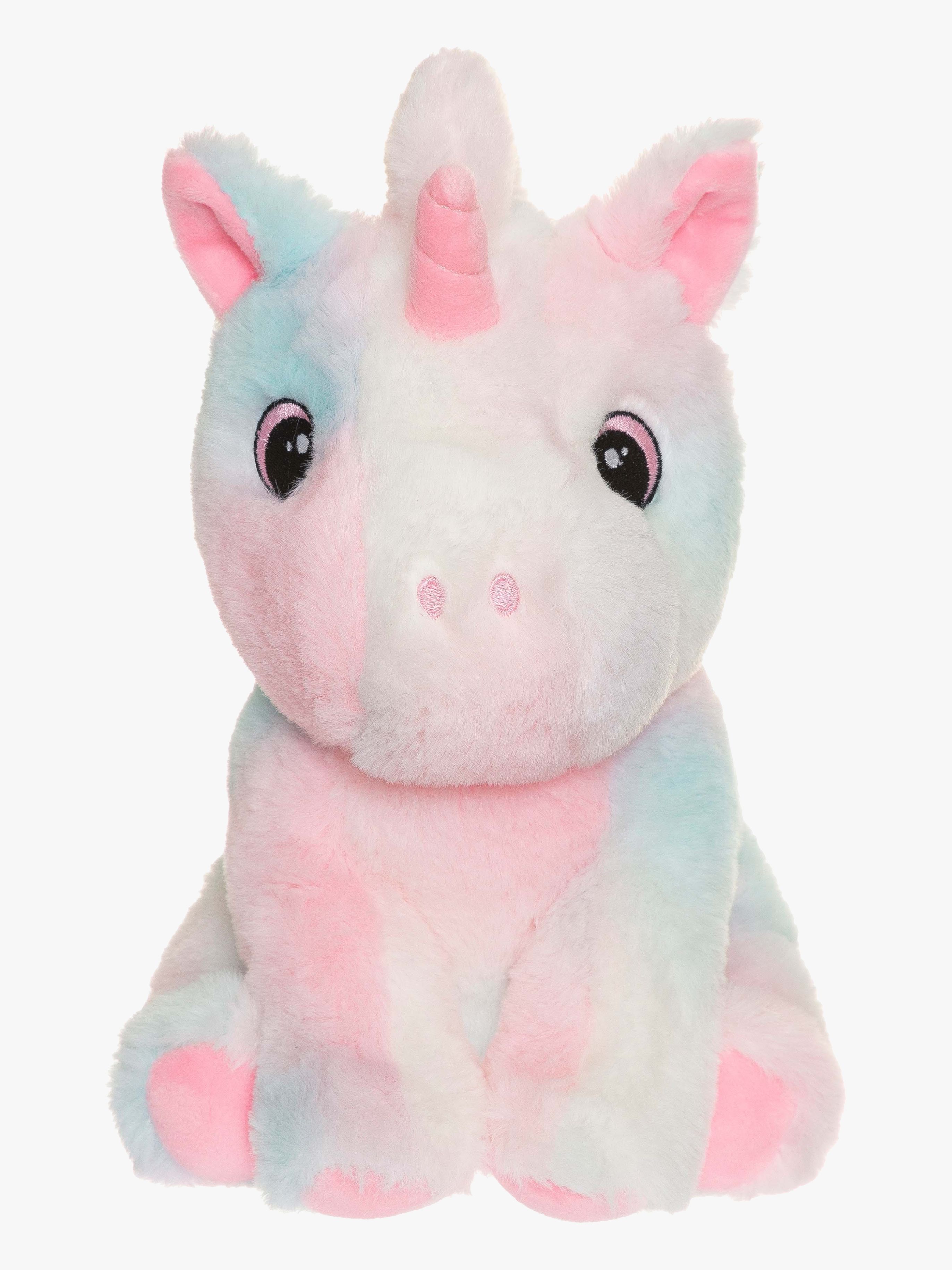 Teddykompaniet Plüschspielzeug Einhorn Regenbogenfarben 25 cm