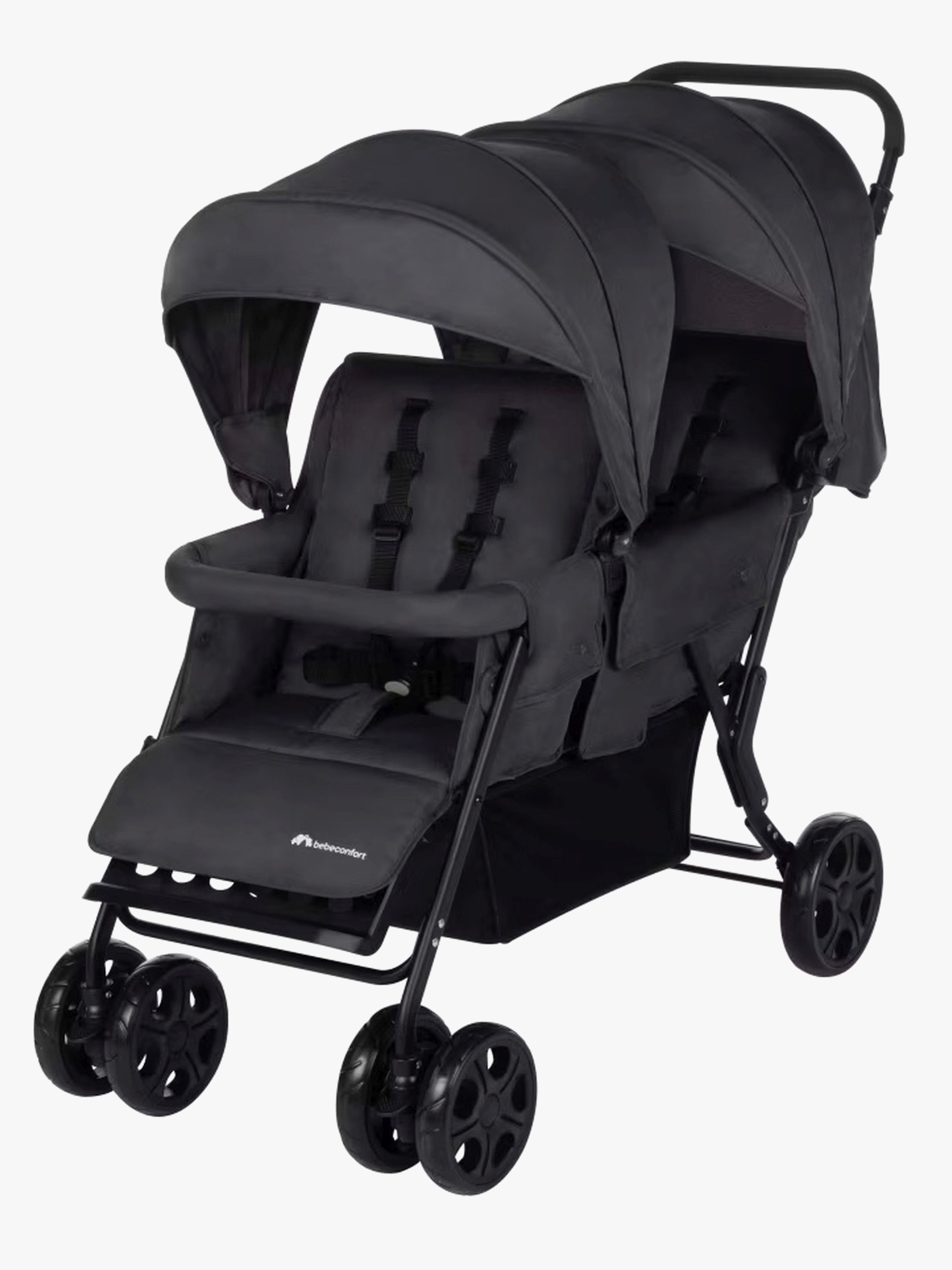 Bebeconfort Teamy Geschwisterwagen, Mineral Graphite