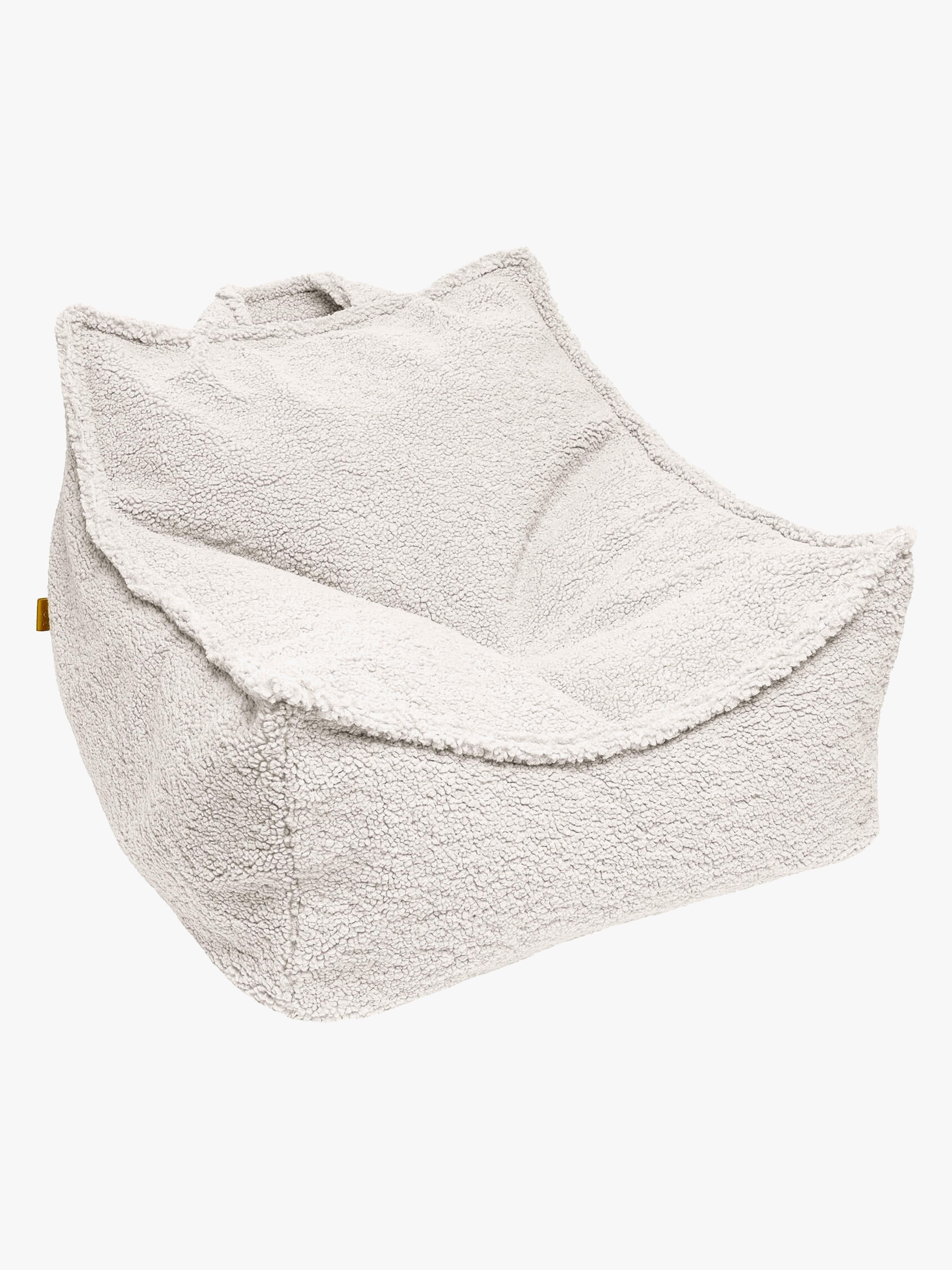 Meowbaby Bearly Sitzsack, Creme
