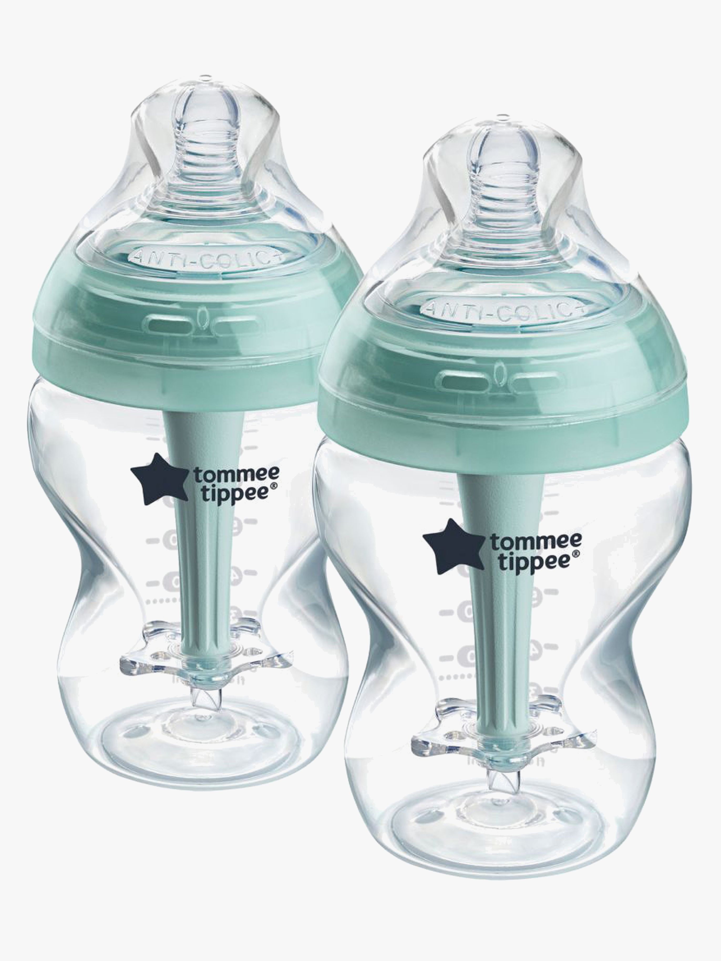Tommee Tippee Anti-Kolik Babyflasche 2er-Pack 260 ml, Green