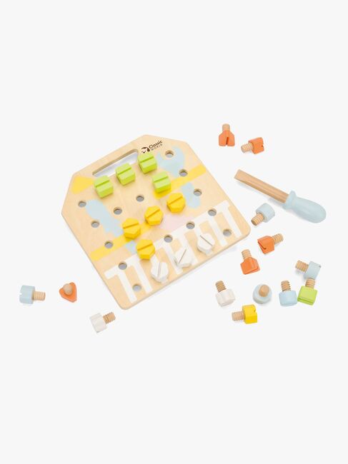 ClassicWorld Holzspielzeug Schraubenbrett