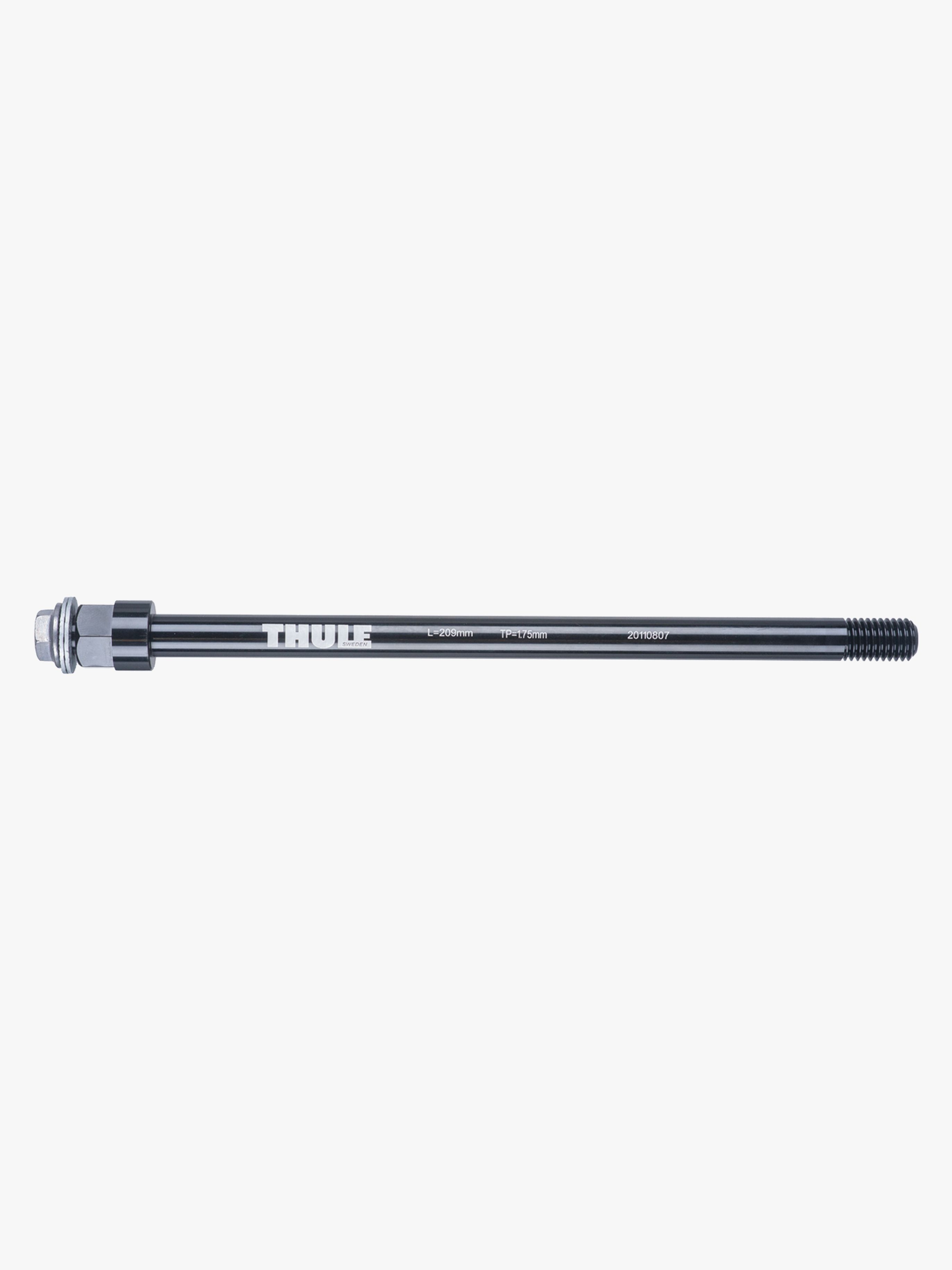 Thru Axle 209mm, M12 x 1.75 Adapter