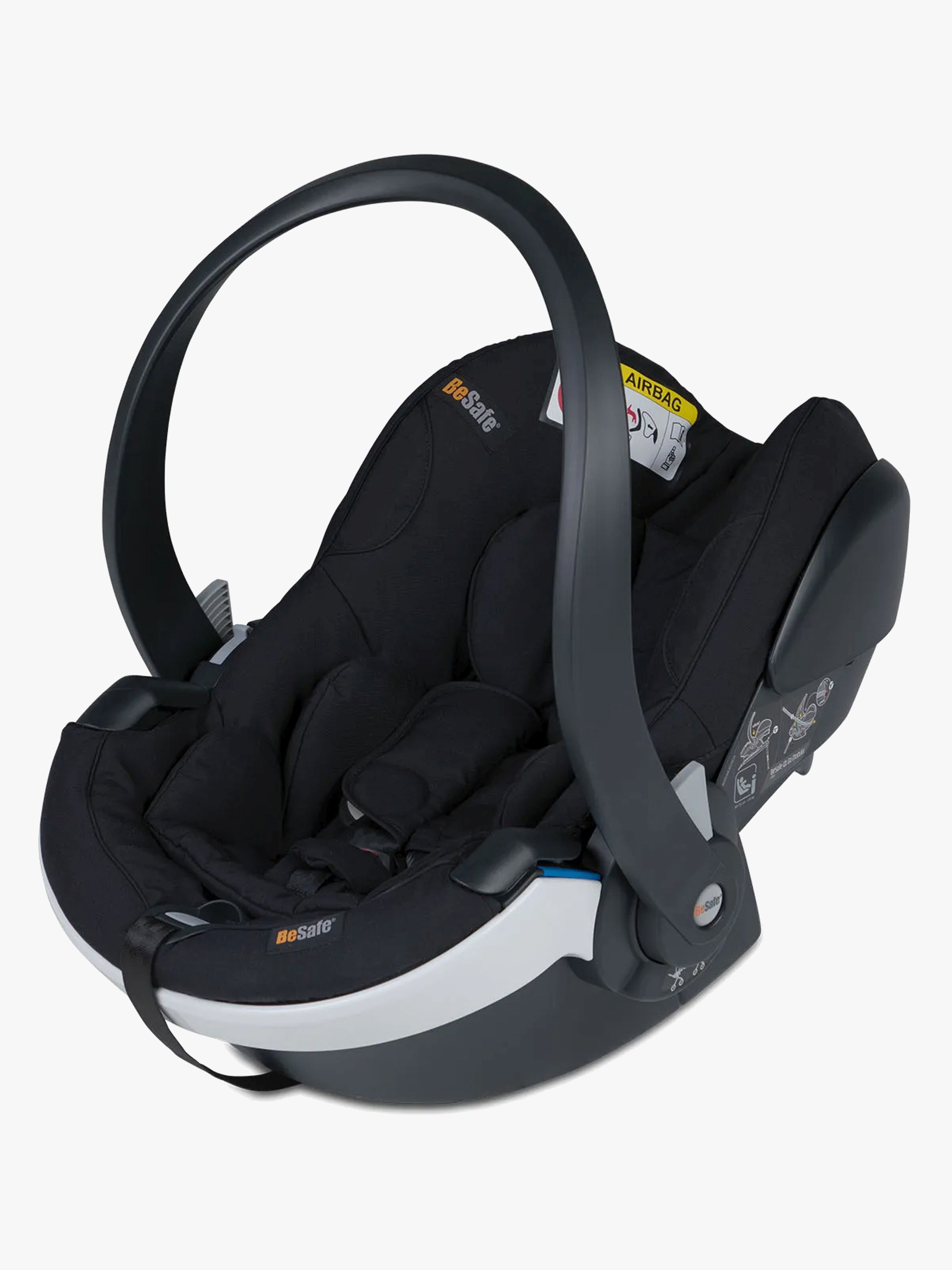 BeSafe iZi Go Modular X2 i-Size Babyschale, Fresh Black Cab