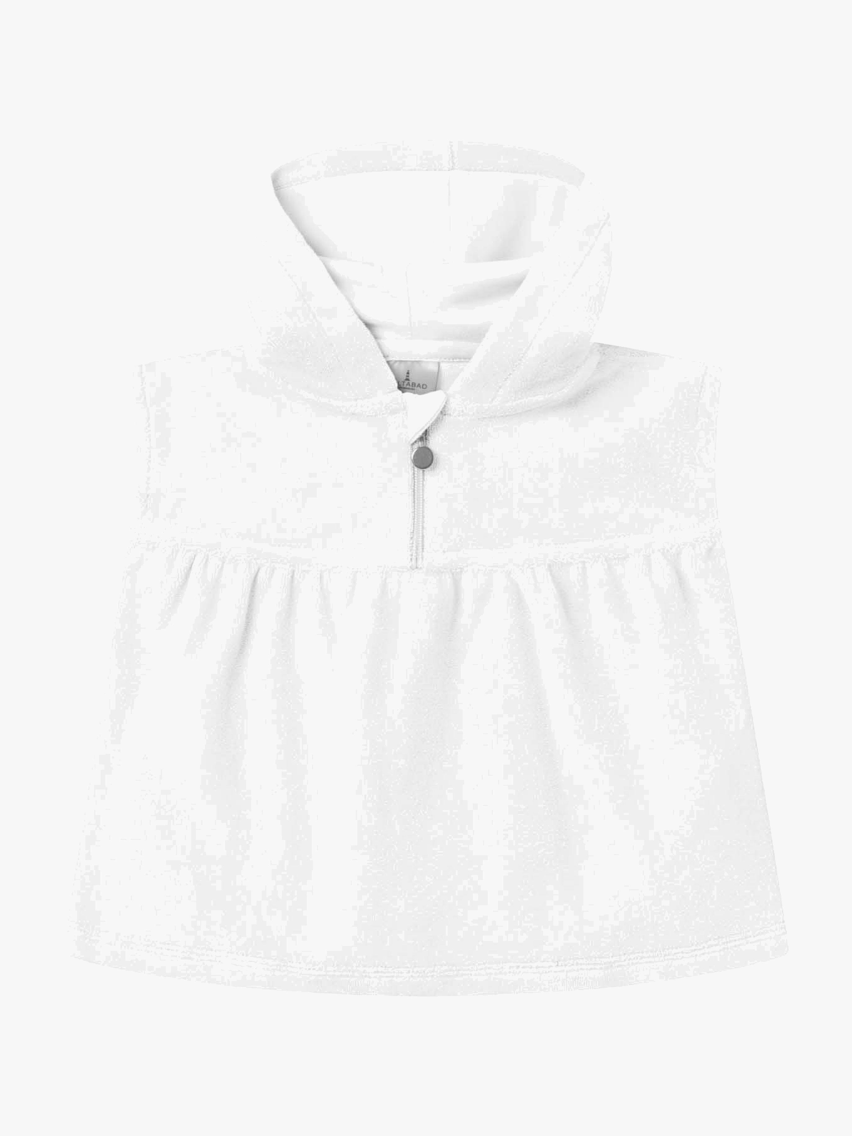 Saltabad Sara Frottee Kleid, Weiß, 68-80