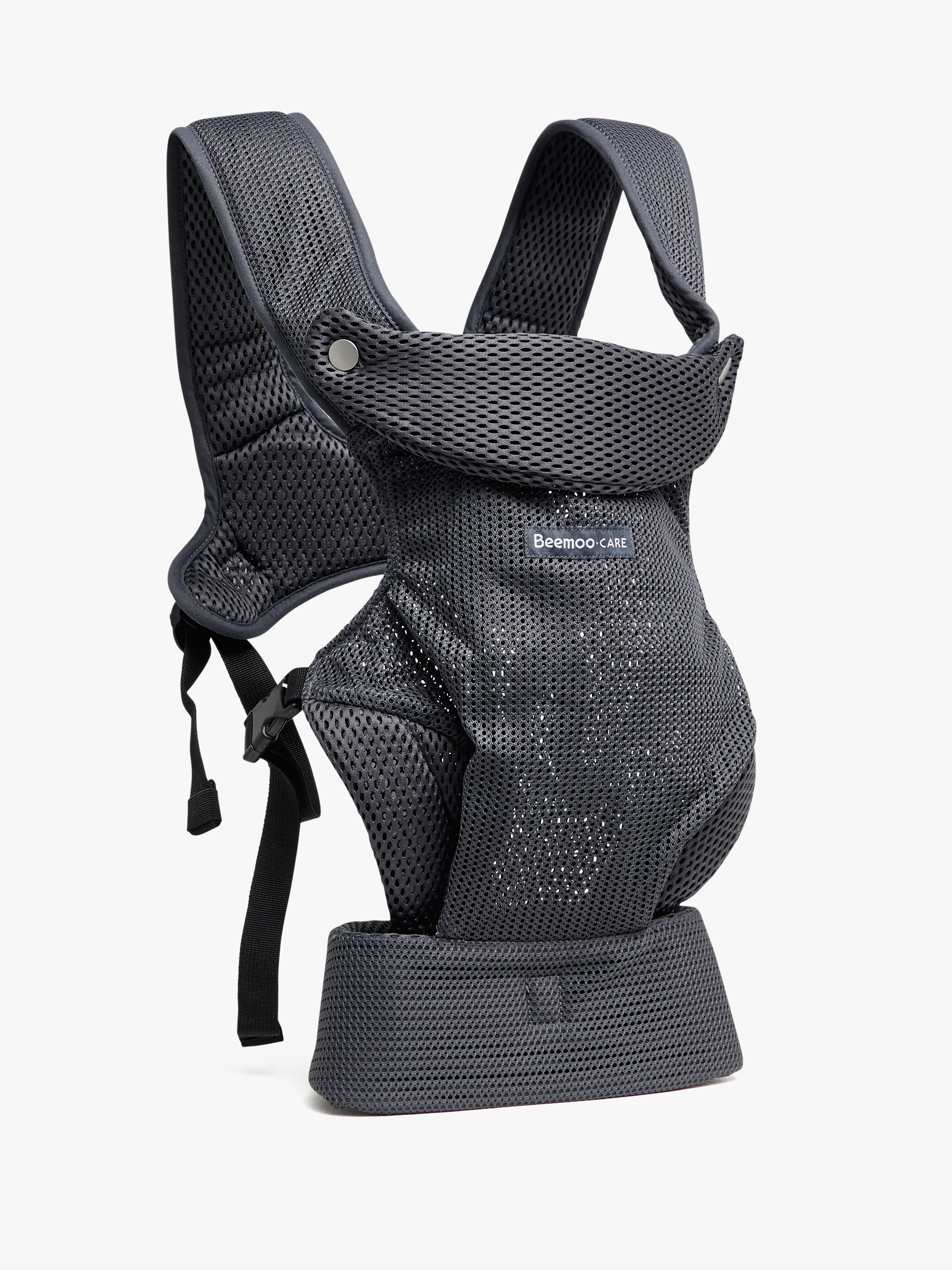 Beemoo CARE Core Babytrage, Grey Mesh