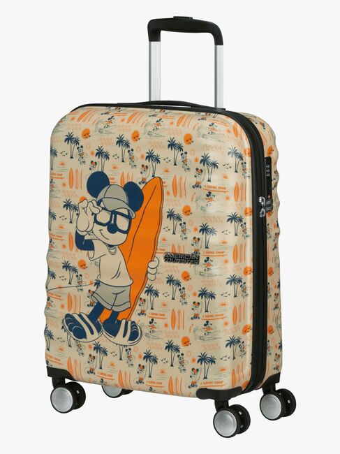 American Tourister Wavebreaker Disney Spinner Koffer 35L, Mickey Super Surfer