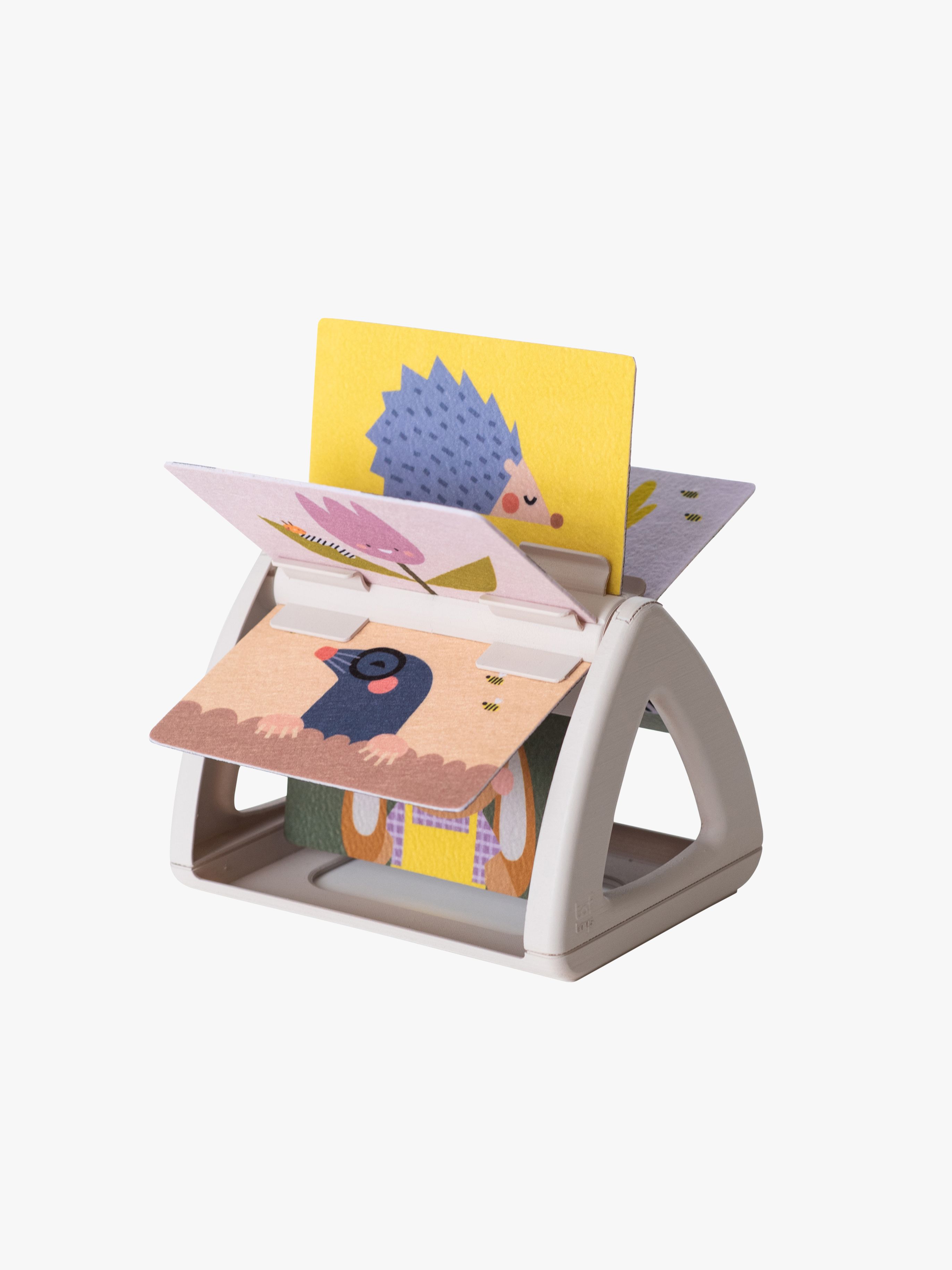 TAF Toys  Tummy Time Spinning Aktivitätsspielzeug Buch, Babyspielzeug