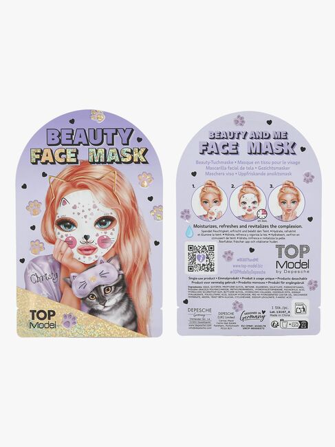 TOPModel BEAUTY and ME Gesichtsmaske Tier, Gemischt
