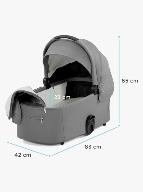 Kinderkraft NEA 2-in-1 Kombikinderwagen, Platinum Grey