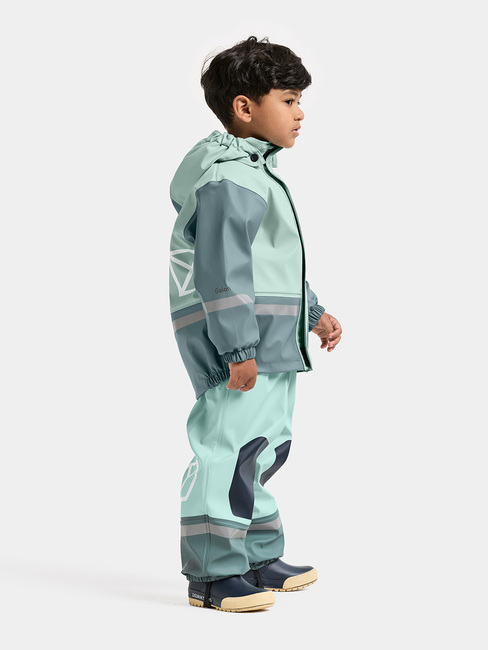 Didriksons Boardman Gefüttertes Regenset, Ocean Mint