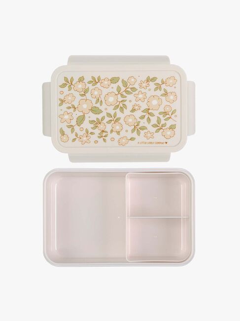 A Little Lovely Company Bento Lunchbox, Blüten/Rosa